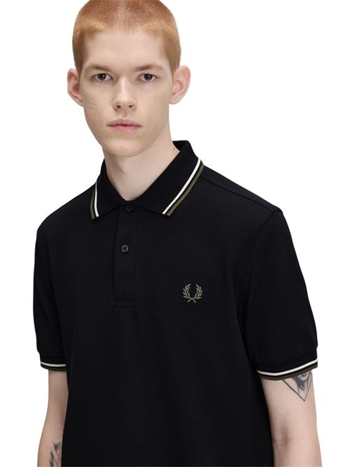 M3600W54 NERO FRED PERRY | M3600W54 NERO